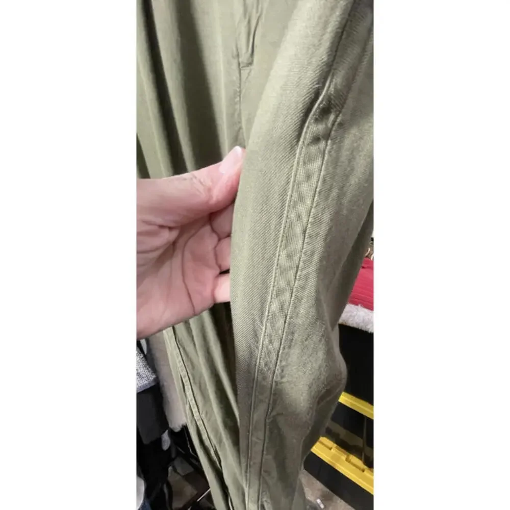 Banana Republic Heritage Collection Green Pants Women’s Linen Blend Sz 10